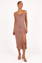Diani Dress - Banksia Brown
