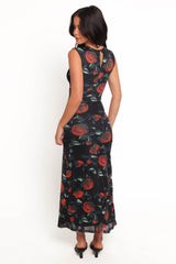Drea Maxi Dress - Rose Print
