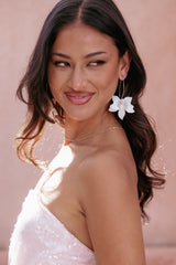 Edel Earrings - White