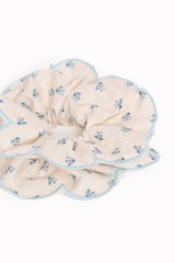Edith Scrunchie - Blue Floral