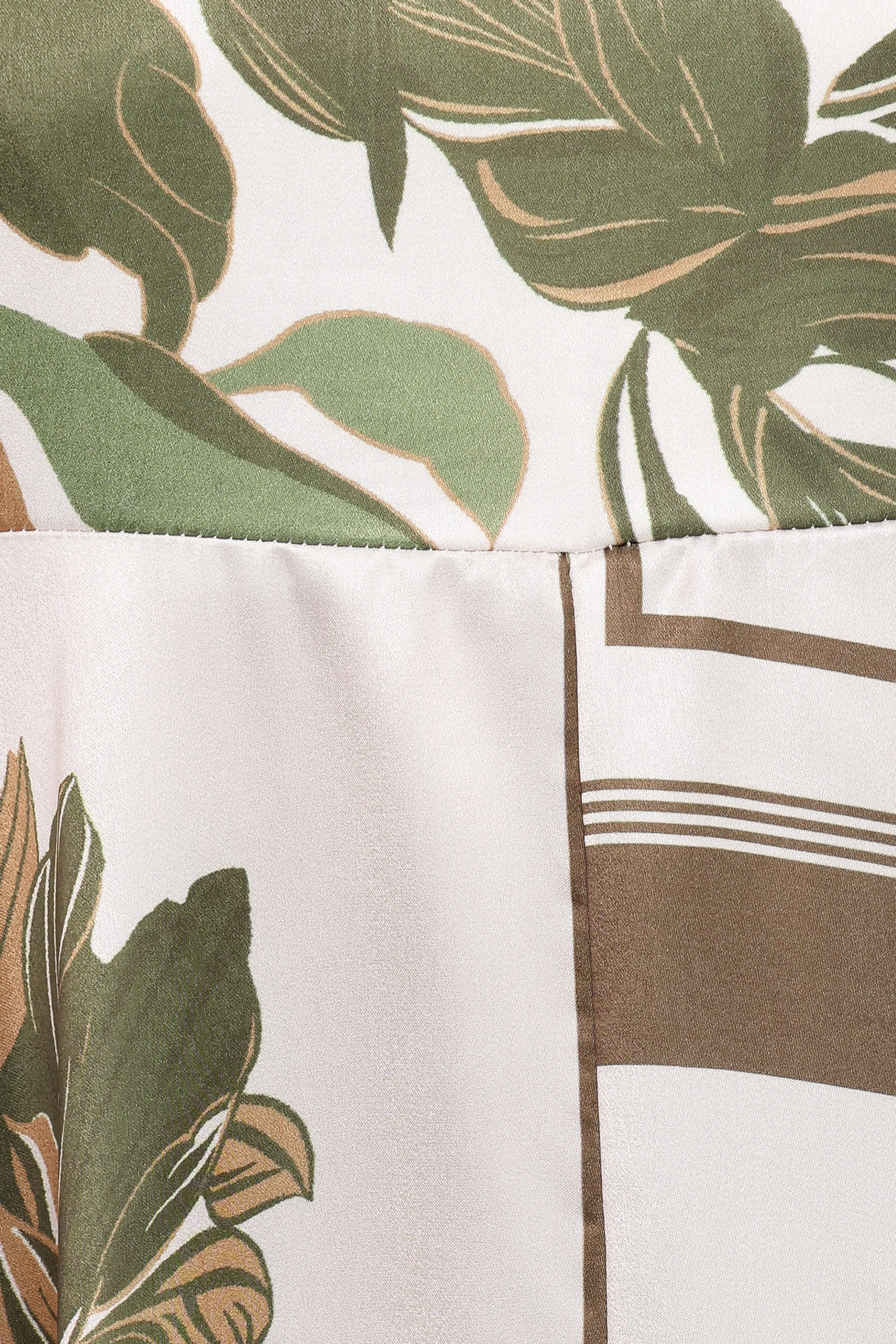 Elanor Maxi Dress - Olive Print