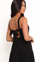 Elvia Maxi Dress - Black