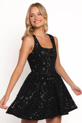 Emma Mini Dress - Black