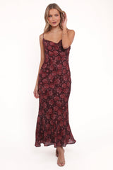 Esmeralda Maxi Dress - Pink Floral