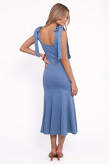 Eugenia Midi Dress - Indigo Denim