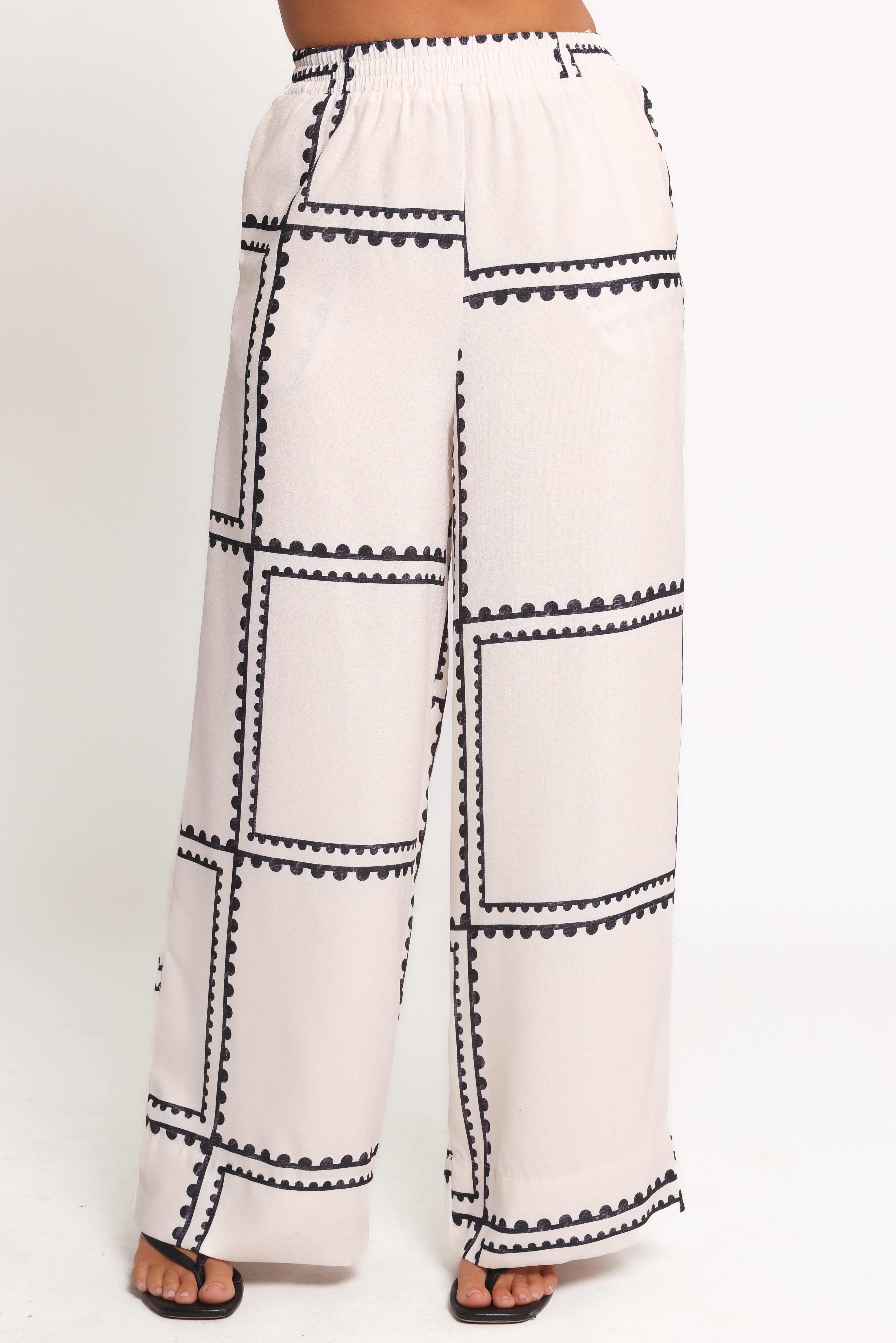 Ezra Pant Set - White