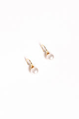 Finley Earrings - Gold/Pearl