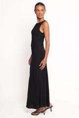 Flavia Maxi Dress - Black