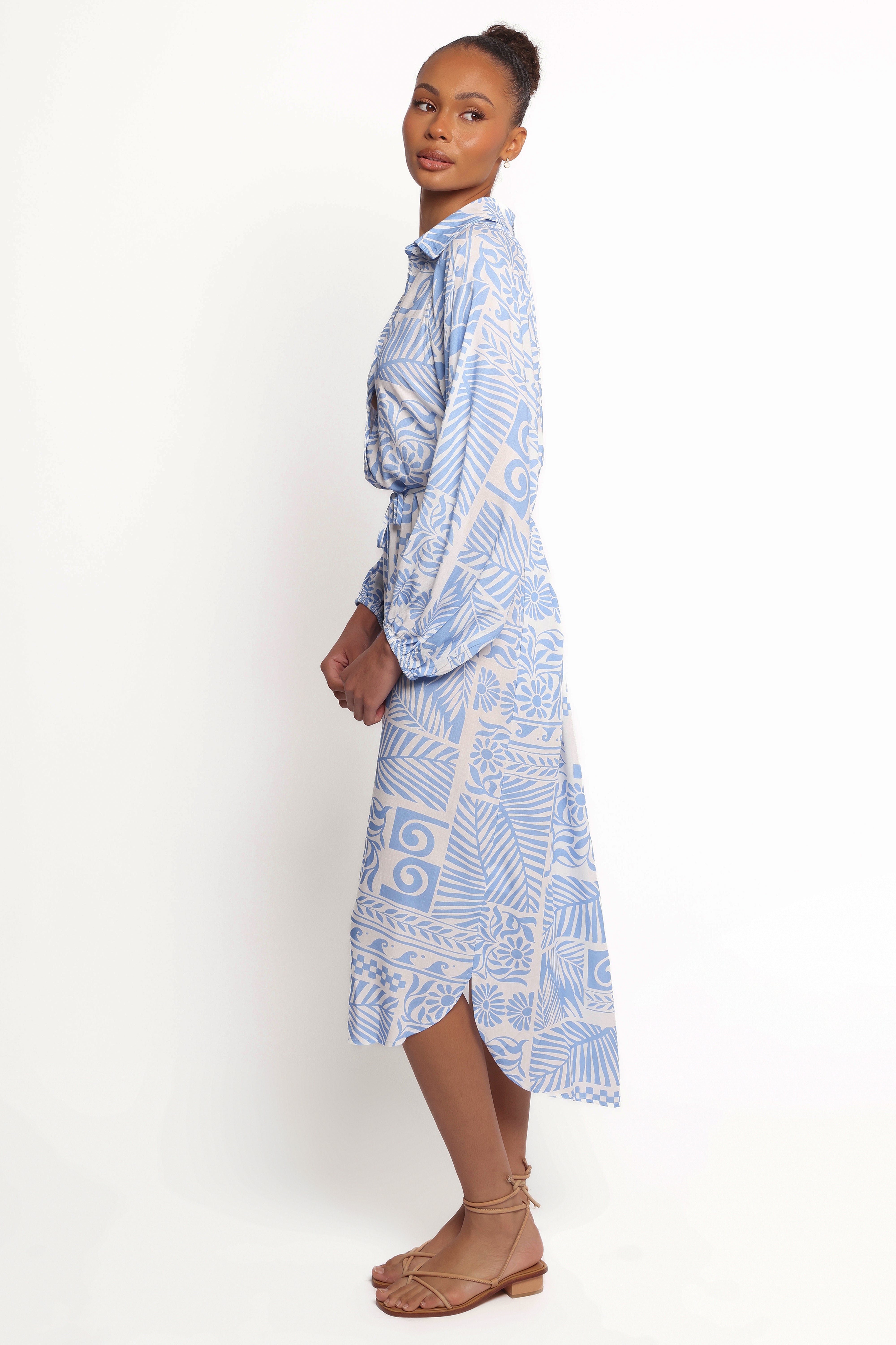 Foster Midi Dress - Malia Print