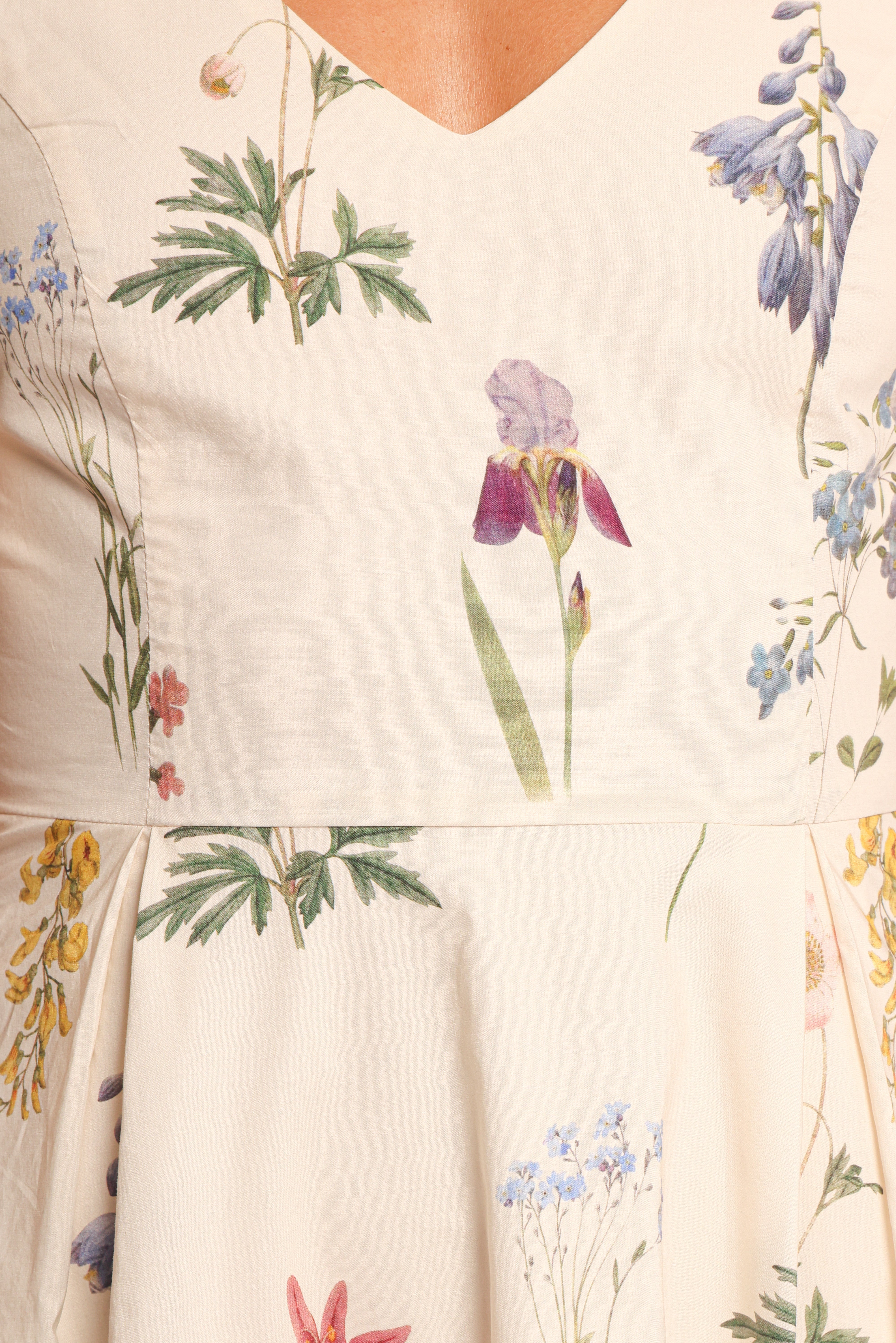 Galadriel Midi Dress - Cream