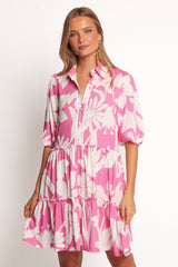 Galatea Mini Dress - Nola Print