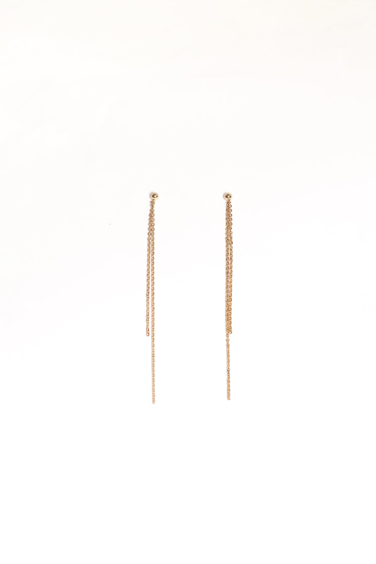 Genevieve Drop Earrings - Gold