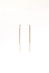Genevieve Drop Earrings - Gold