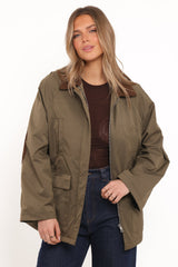Hartley Barn Jacket - Olive