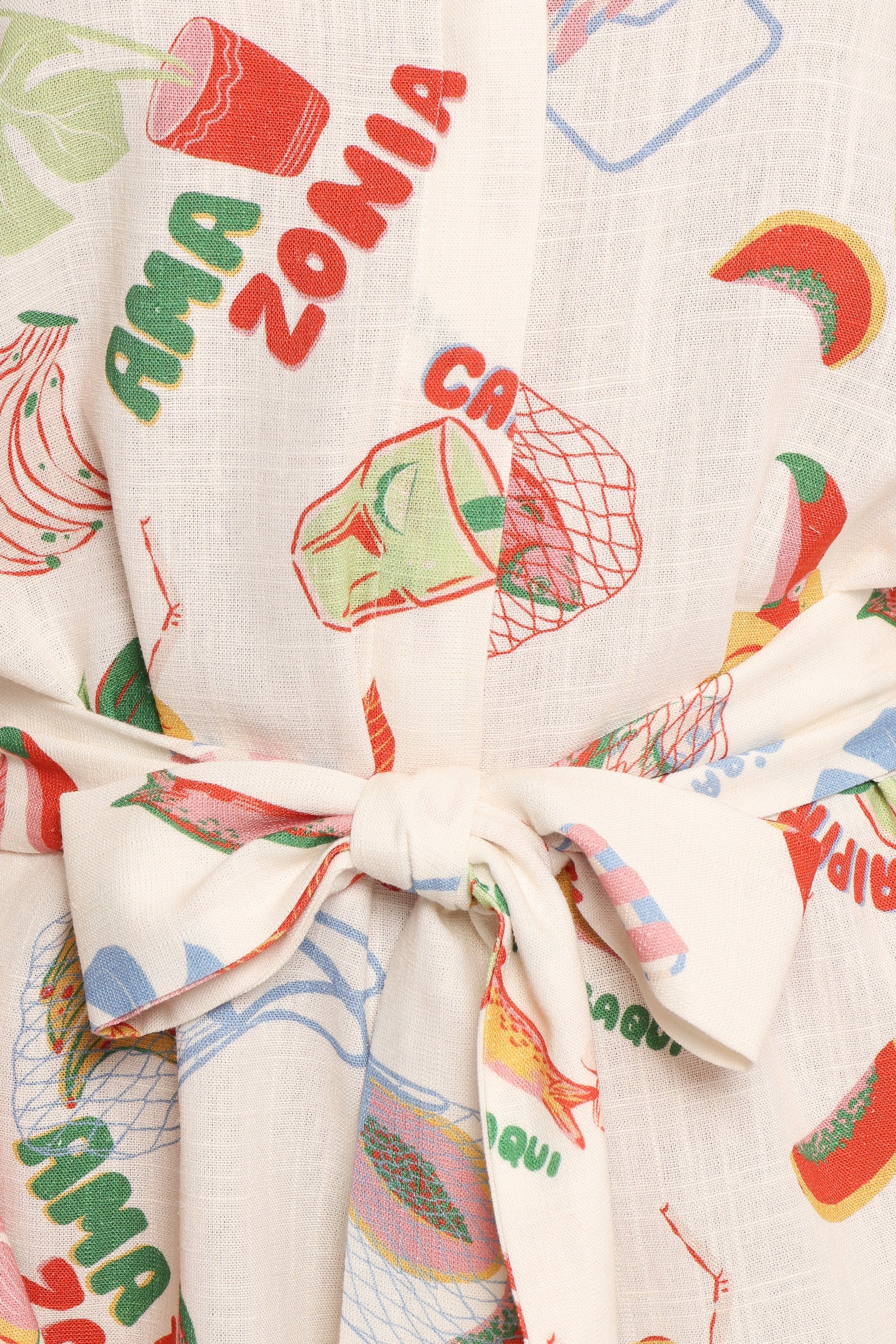 Jillia Long Sleeve Playsuit - Alfresco