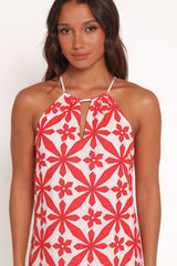 Kaelia Mini Dress - Red