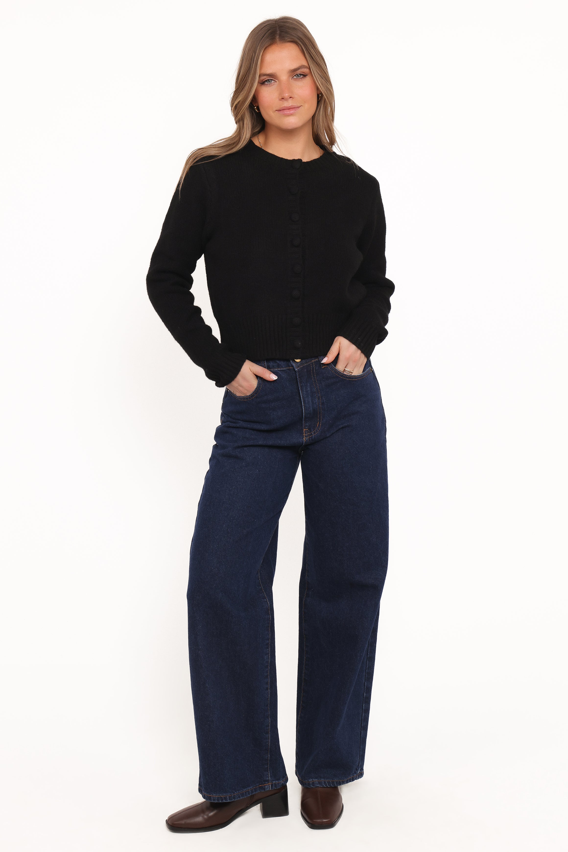 Kanie Knit Cardigan - Black