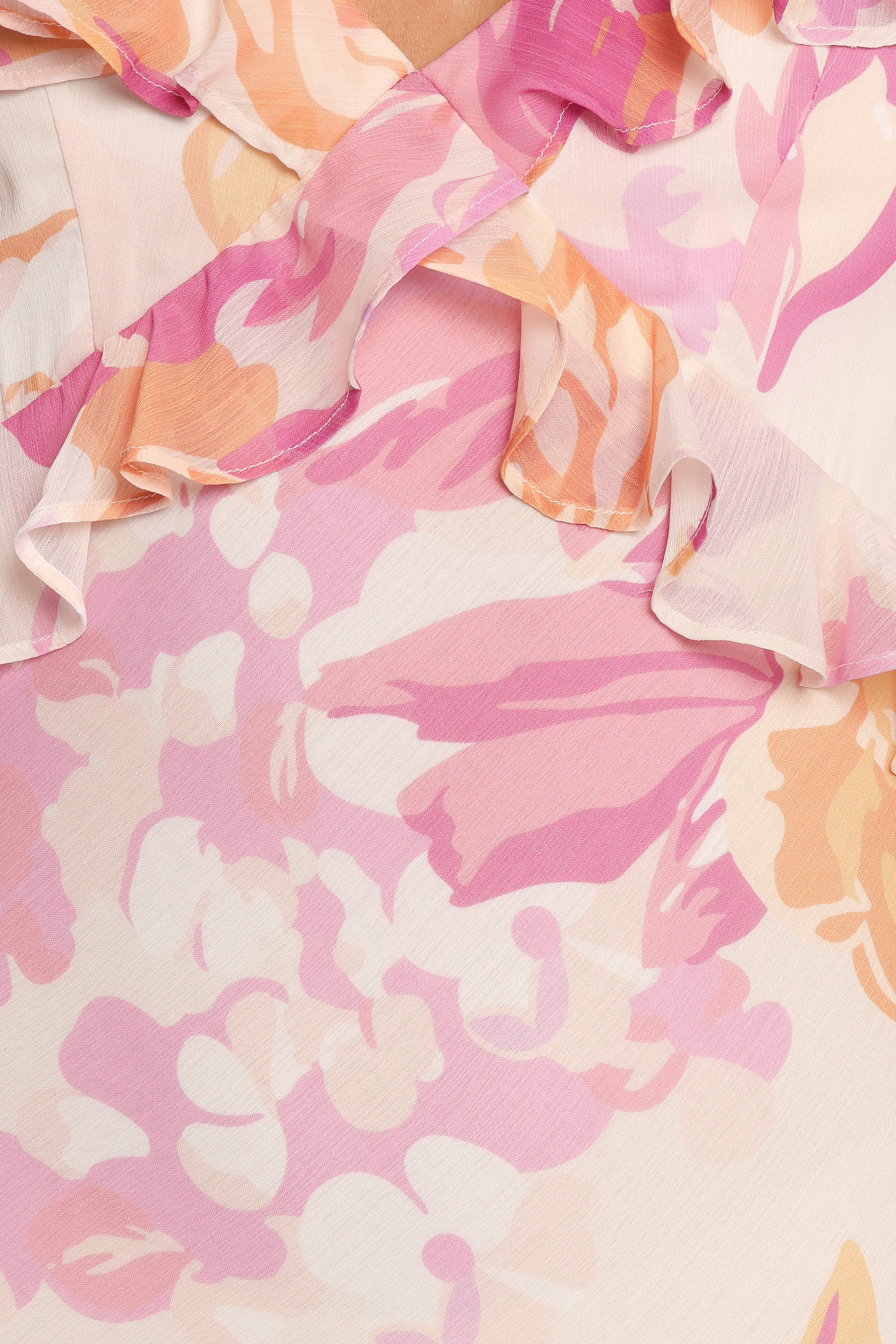 Kaori Midi Dress - Pink Floral