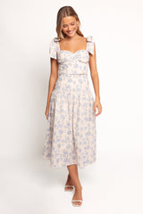 Kara Two Piece Set - Blue Floral