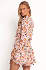 Kealan Dress - Pink Ditsy floral