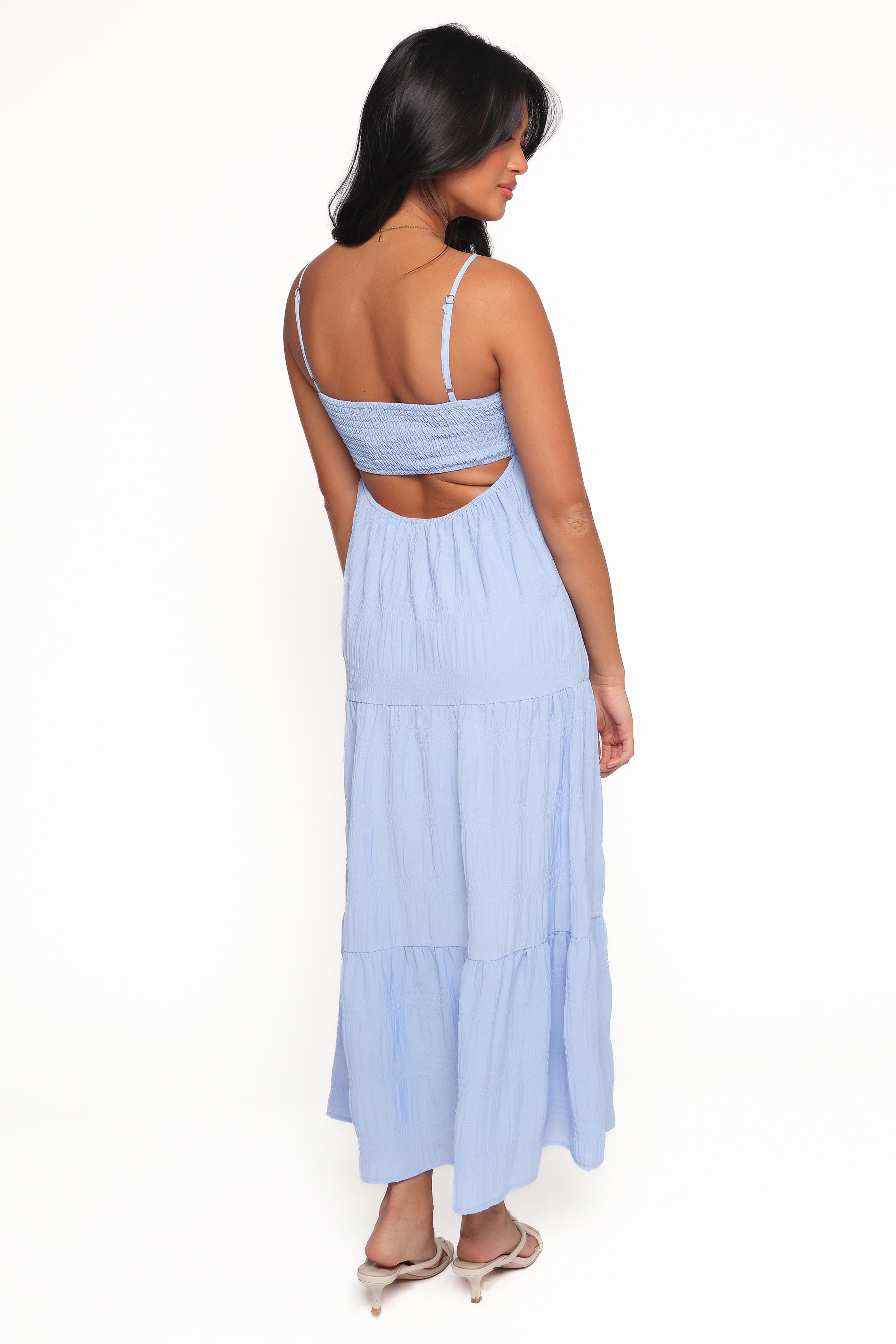 Nina Maxi Dress - Dusty Blue