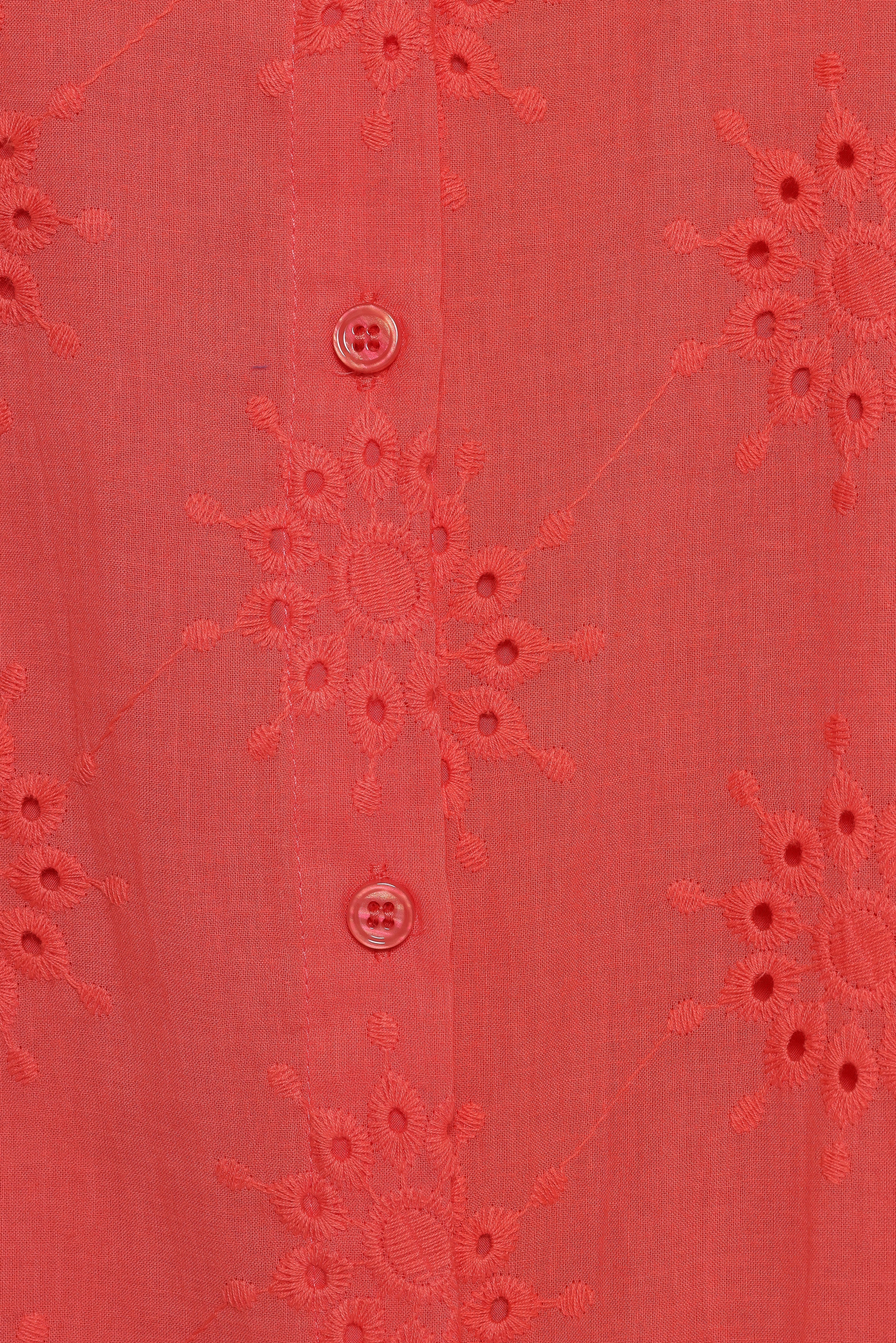 Norah Mini Dress - Coral