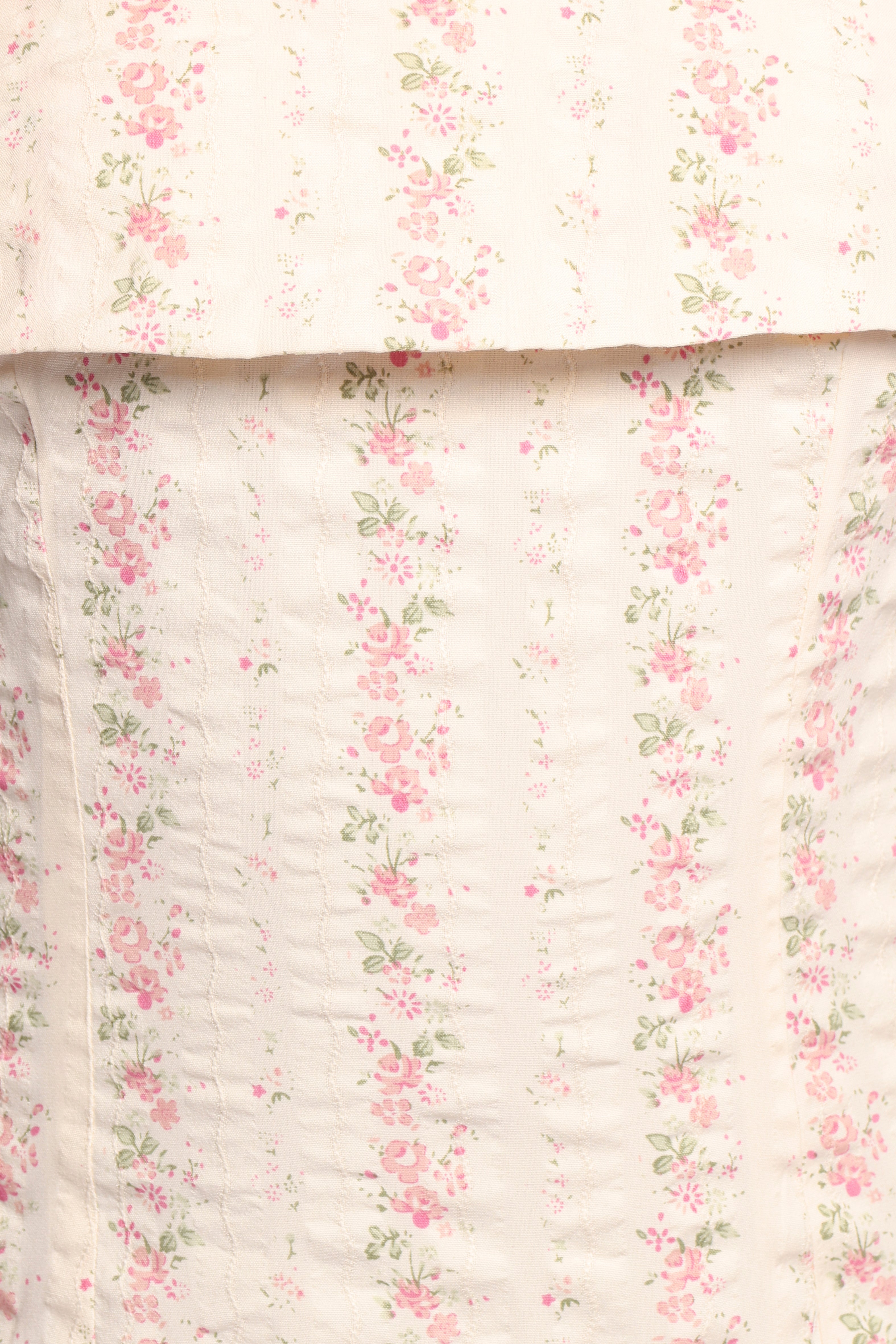 Norma Strapless Midi Dress - Pink Floral