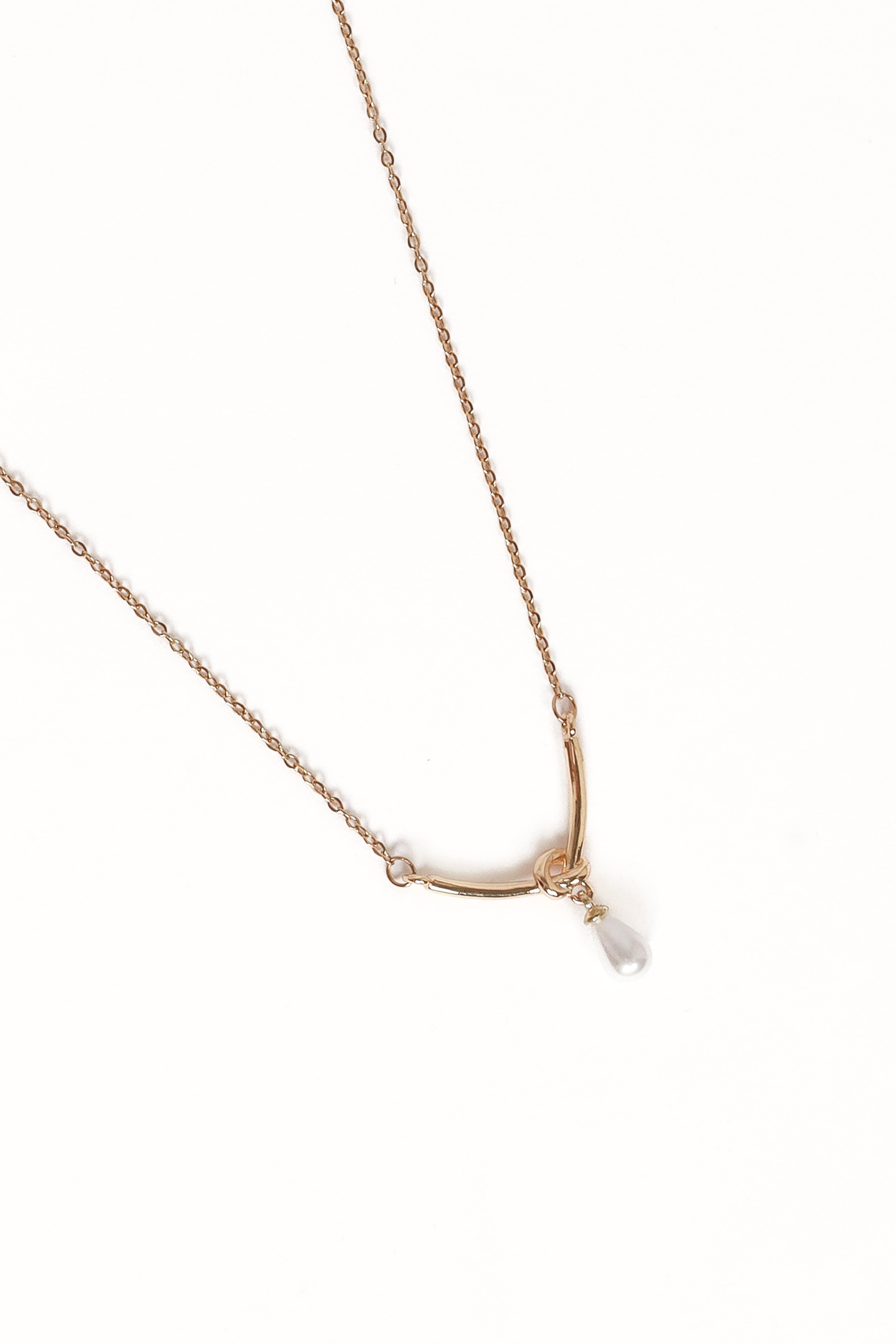 Nusa Necklace - Gold/Pearl