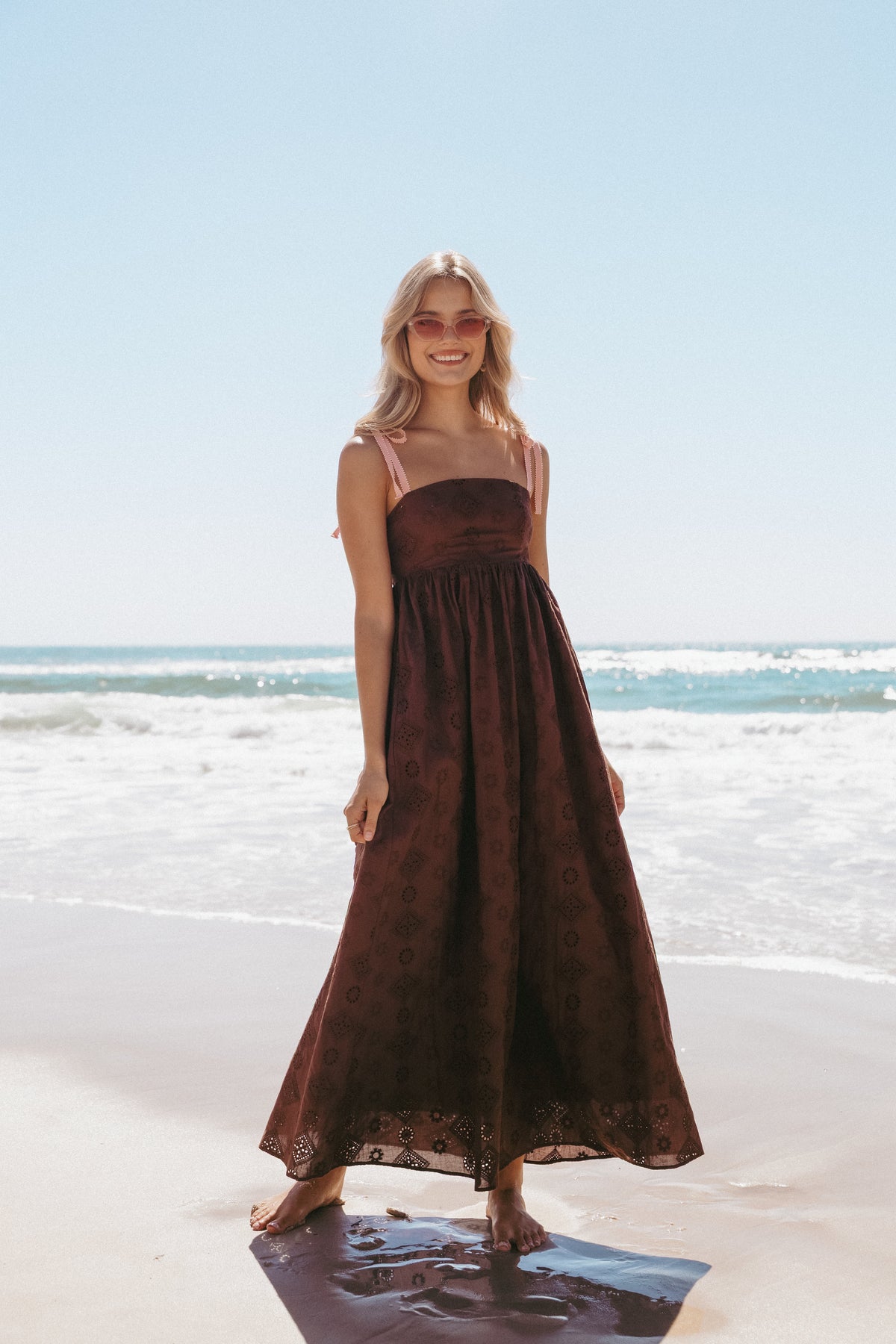 Odessa Maxi Dress - Brown