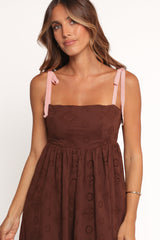 Odessa Maxi Dress - Brown