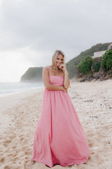Odessa Maxi Dress - Coral
