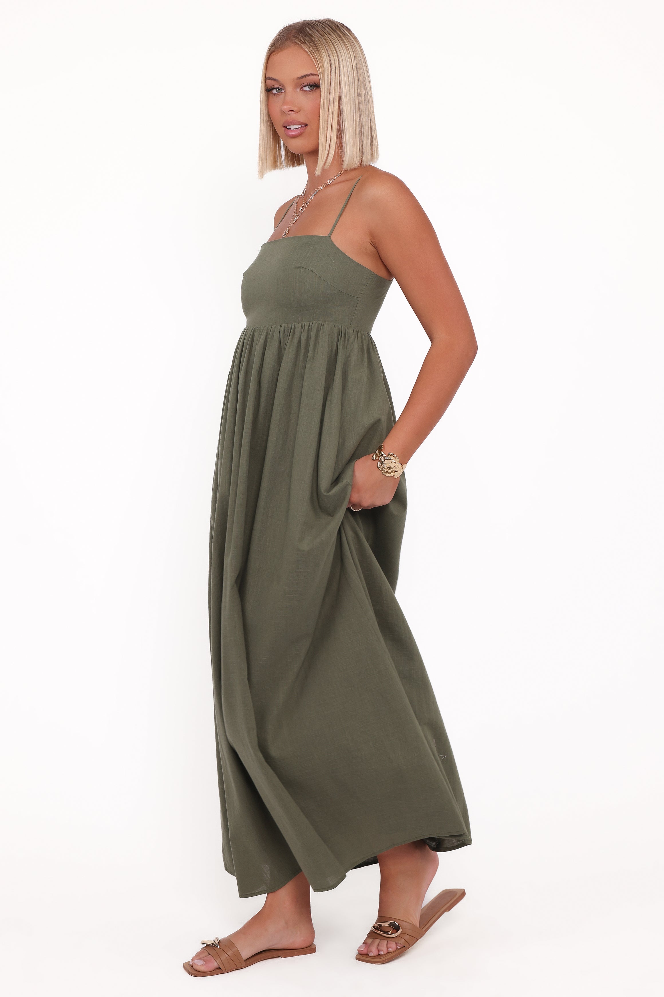 Odessa Maxi Dress - Palm Green