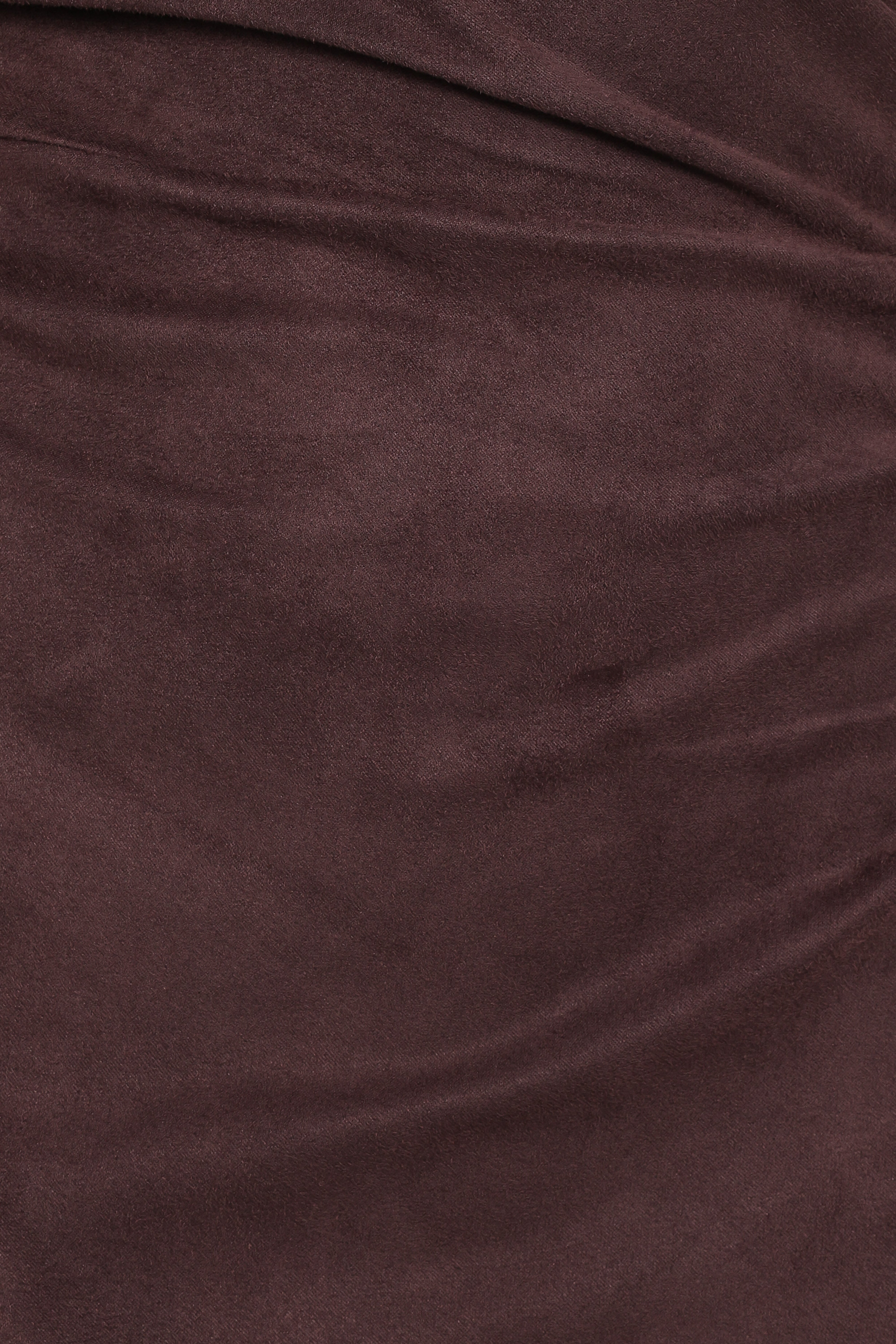 Olympia Off Shoulder Maxi Dress - Chocolate