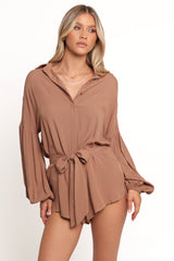 Pali Romper - Mocha