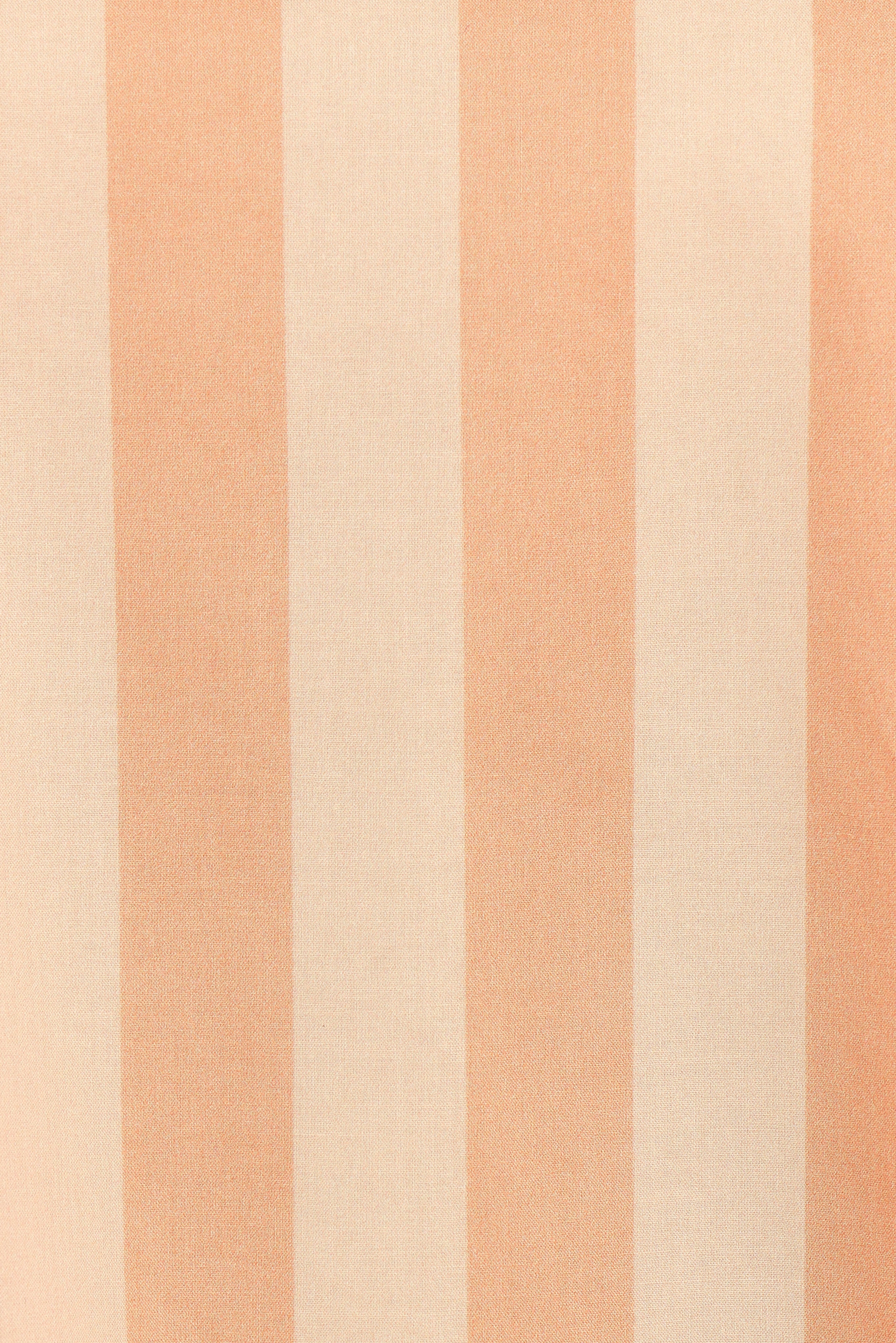 Pammy Mini Dress - Terracotta Stripe