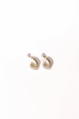 Paola Earrings - Gold/Pearl