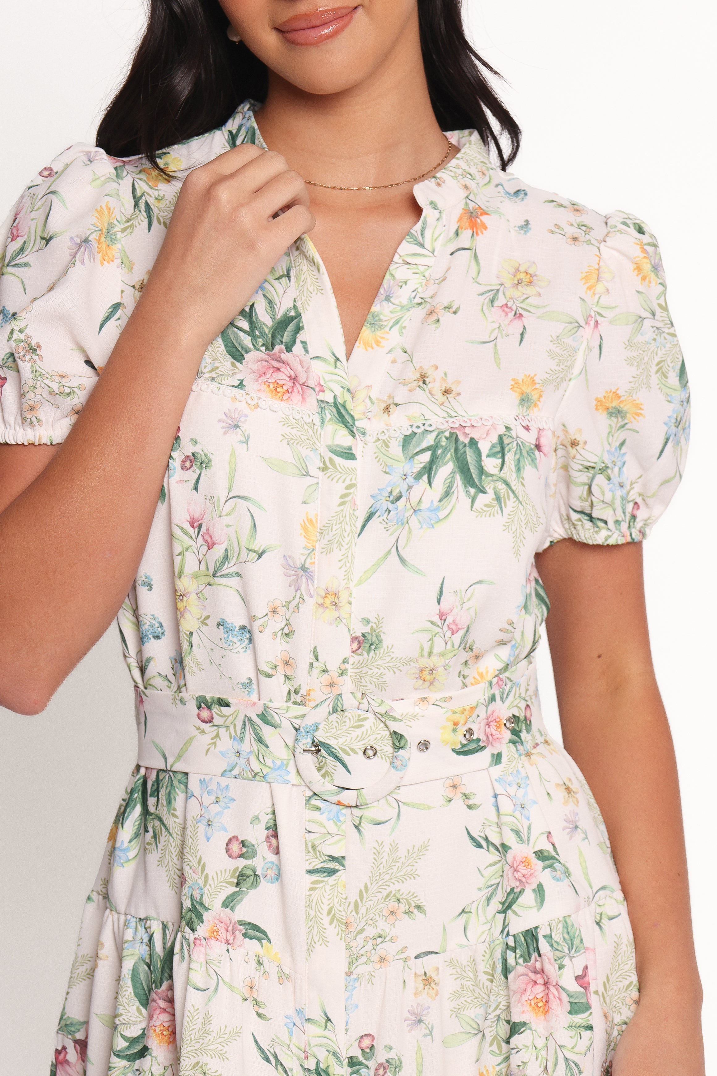 Paula Mini Dress - Multi Floral