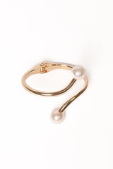Petra Cuff - Gold/Pearl