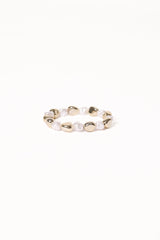 Phoenix Bracelet - Gold/Pearl