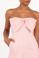 Poppy Jumpsuit - Petal Pink