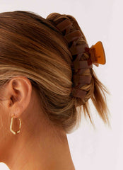 Rhett Claw Clip - Brown