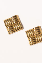 Rinna Earrings - Gold