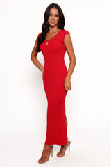 Robin Midi Dress - Red