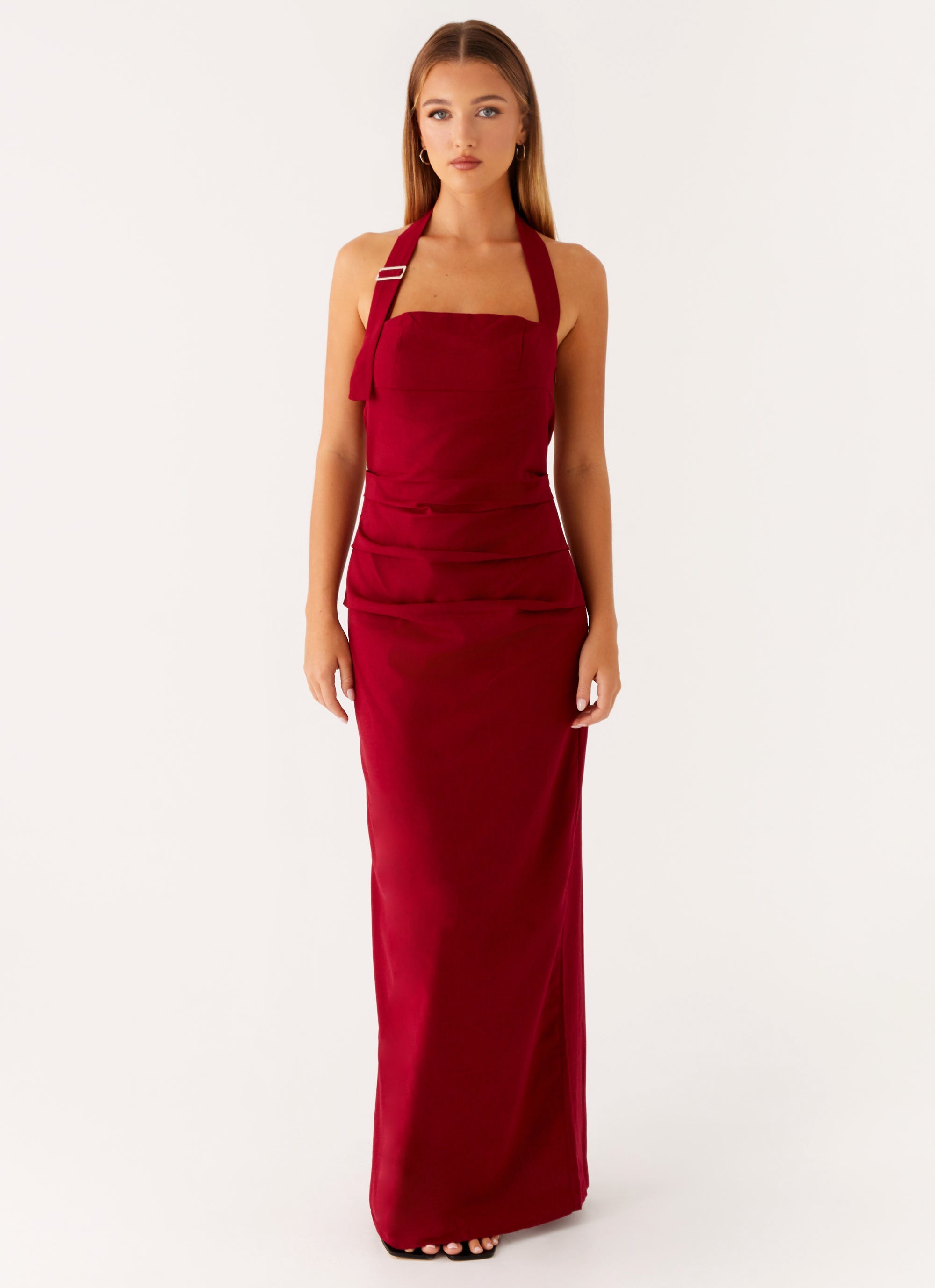 Rumour Has it Maxi Dress - Red