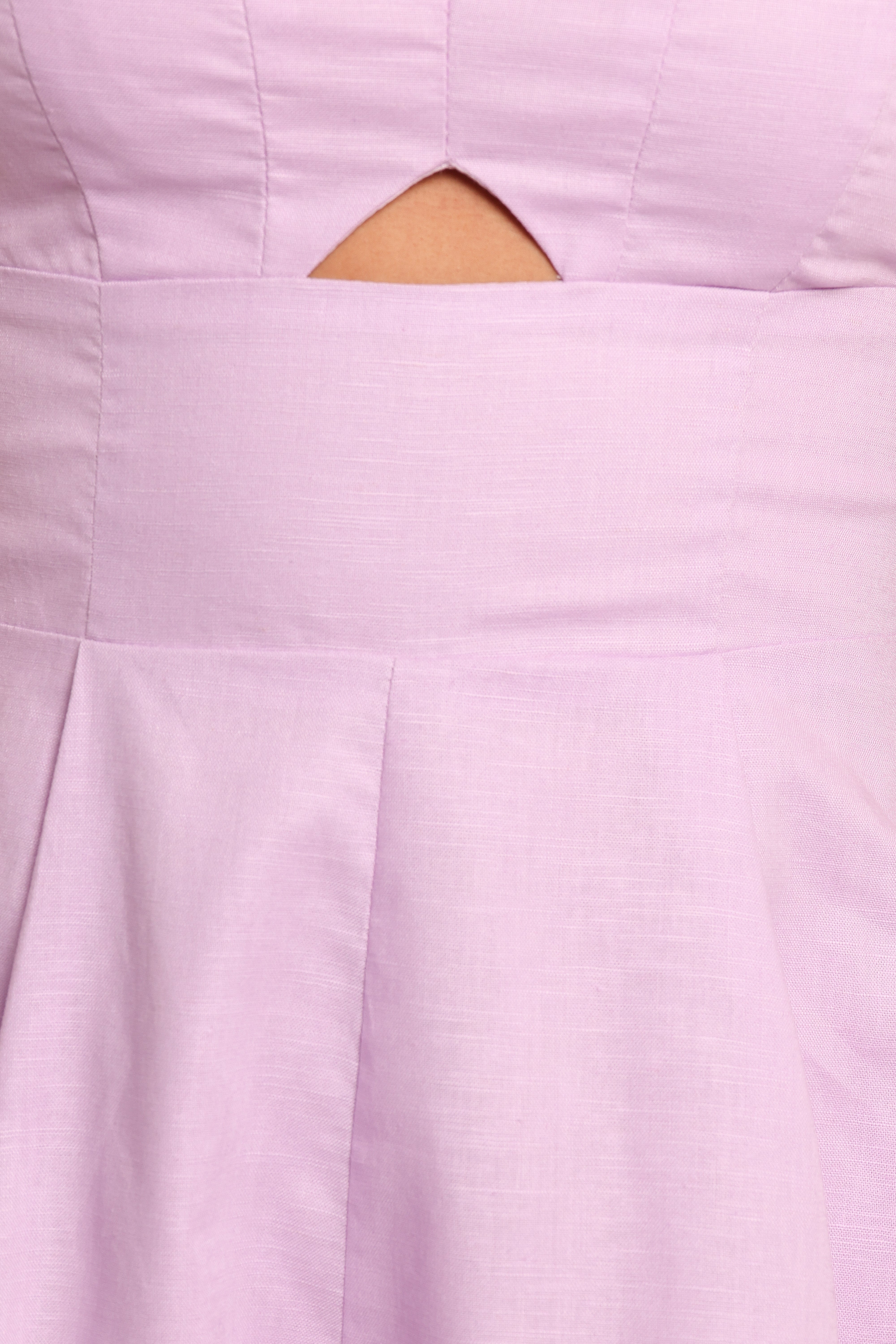 Rycee Scalloped Romper - Lilac