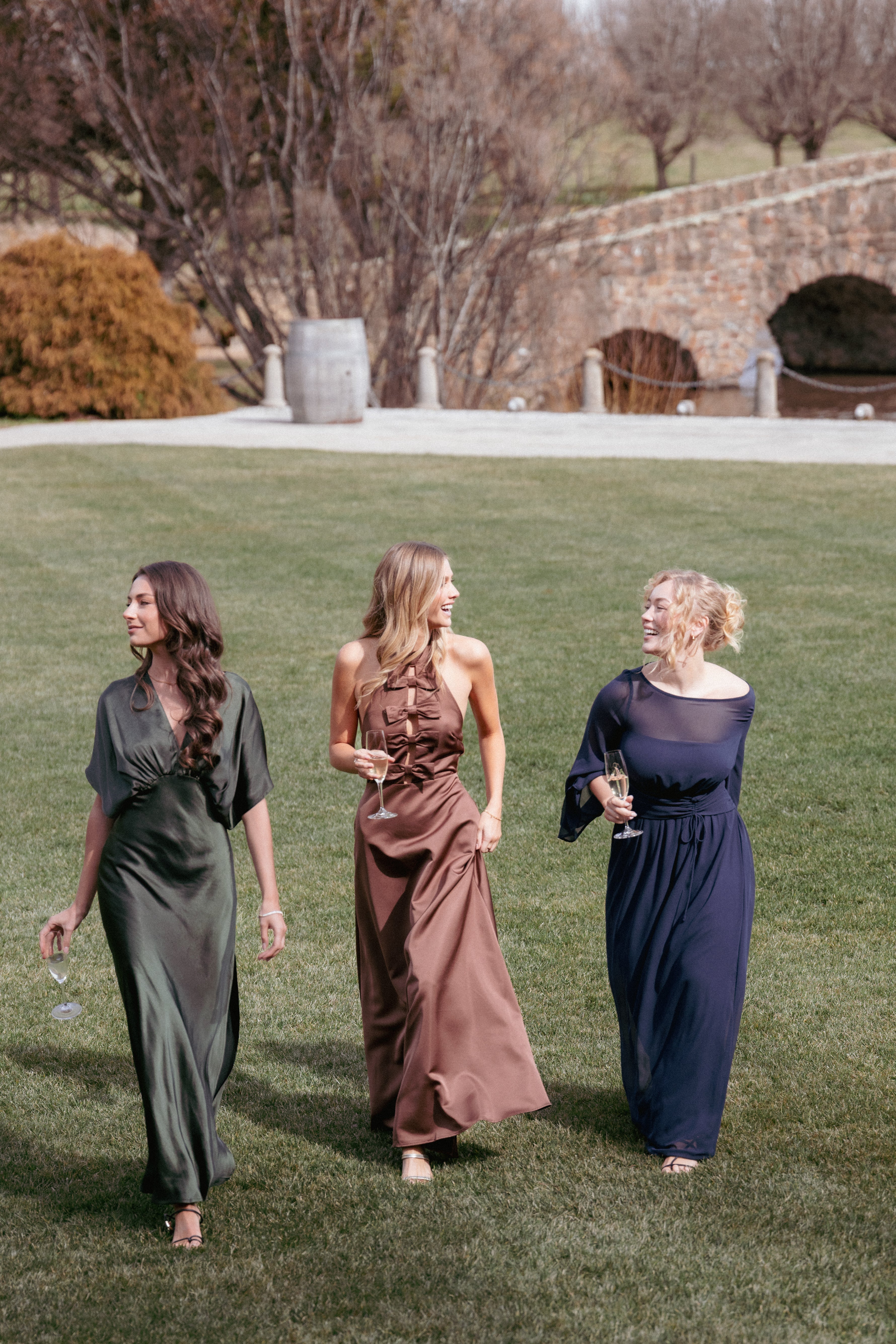 Norva Maxi Dress - Brown