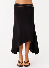 Seattle Midi Skirt - Black