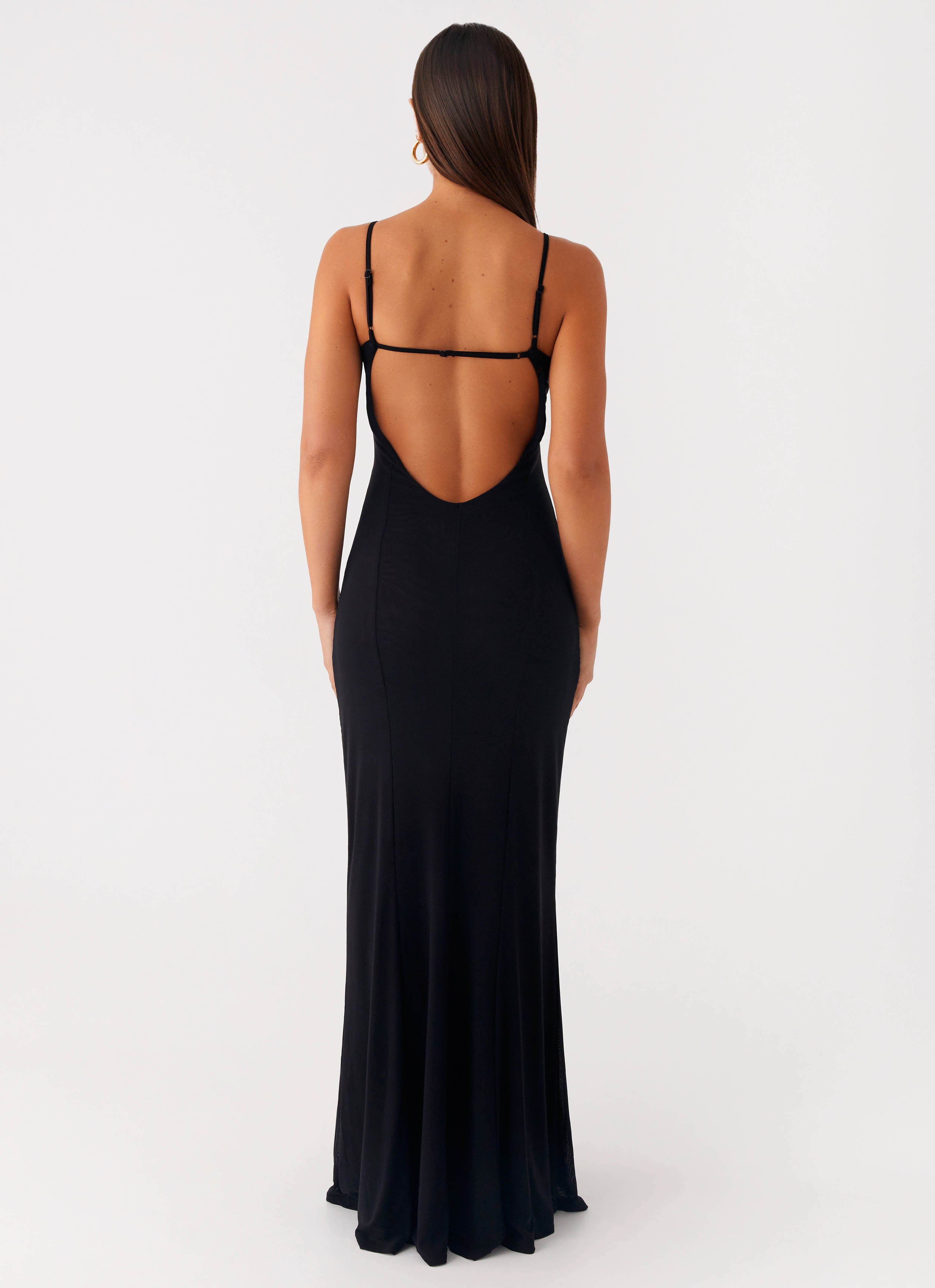 Serene Escape Maxi Dress - Black