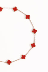 Shae Necklace - Red