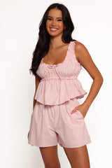 Sharie Short Set - Pink